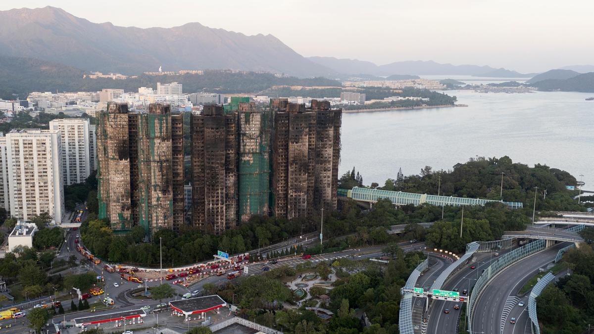 Hong Kong high-rise fire toll rises to 128; over 200 still missing as inquiry begins