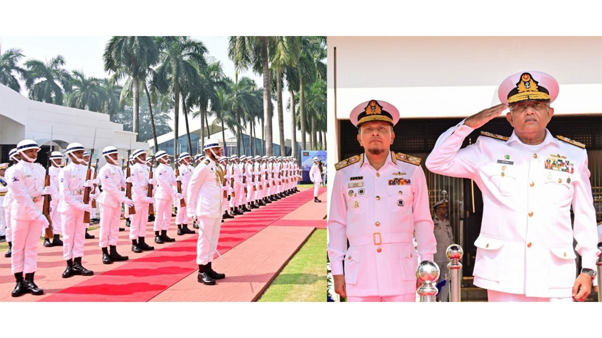 Pakistan Navy Chief arrives in Dhaka to bolster Defence Cooperation