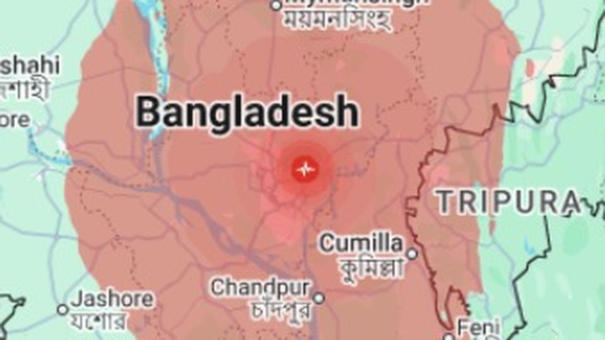 Earthquake of magnitude 5.7 strikes Bangladesh, GFZ says