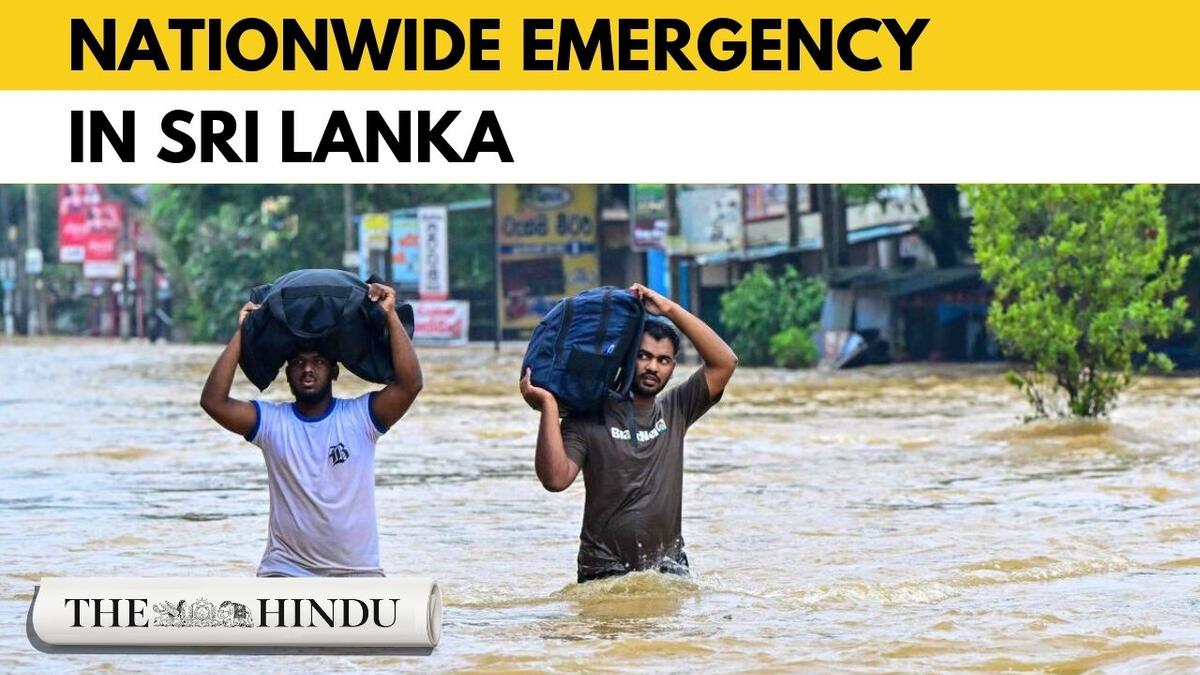 Watch: Sri Lankan President declares nationwide emergency as deadly floods worsen