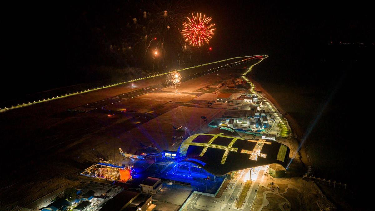 Maldives inaugurates airport built with assistance from India