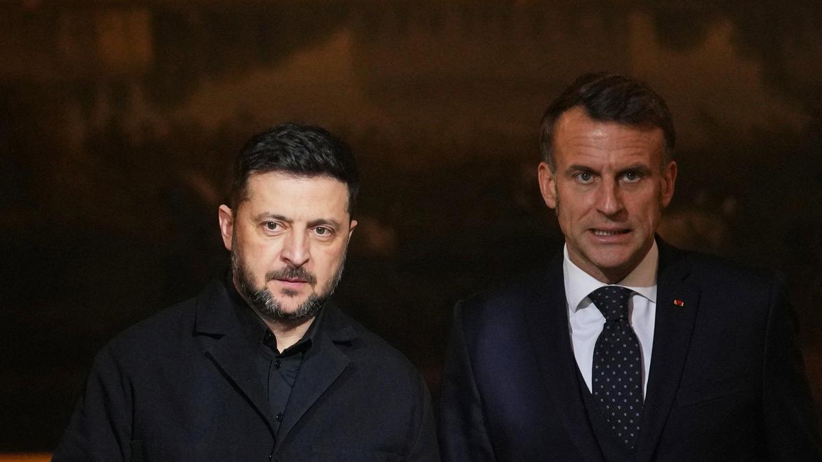 Ukraine’s Zelenskyy in Paris seeking support as Donald Trump pushes plan