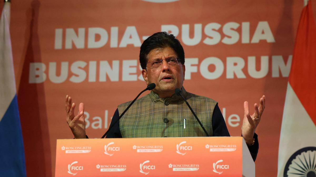 Indian businesses have ample opportunity in Russia if only they take a ‘leap of faith’: Goyal
