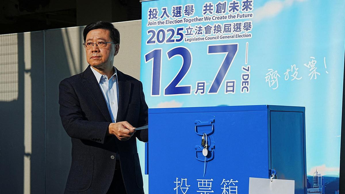 Hong Kong votes in legislative election after deadly fire