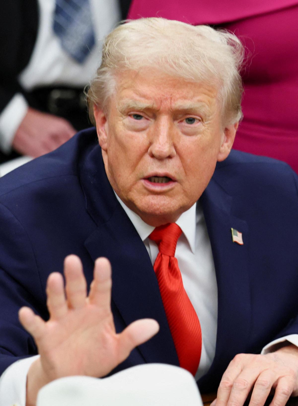 Watch: ‘No big deal’: Trump shrugs off newly released Epstein photos