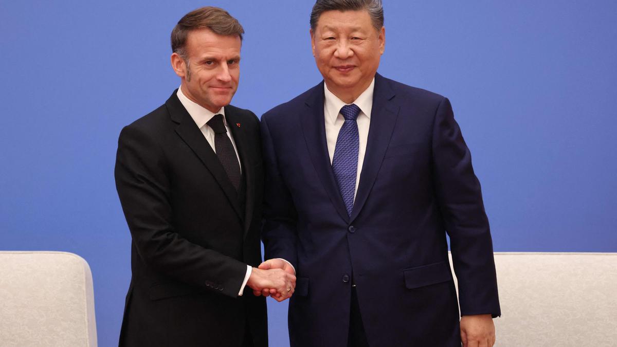 China’s Xi and France’s Macron pledge cooperation on global crises and trade