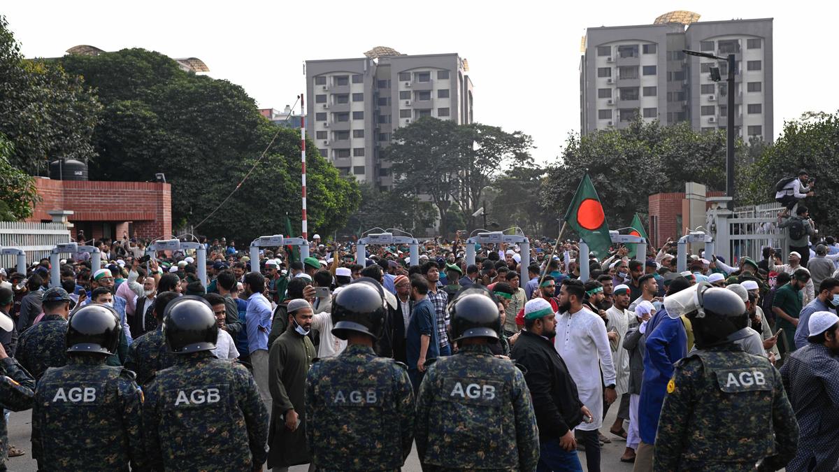 Bangladesh on edge as protesters demand home adviser’s resignation after Osman Hadi’s death