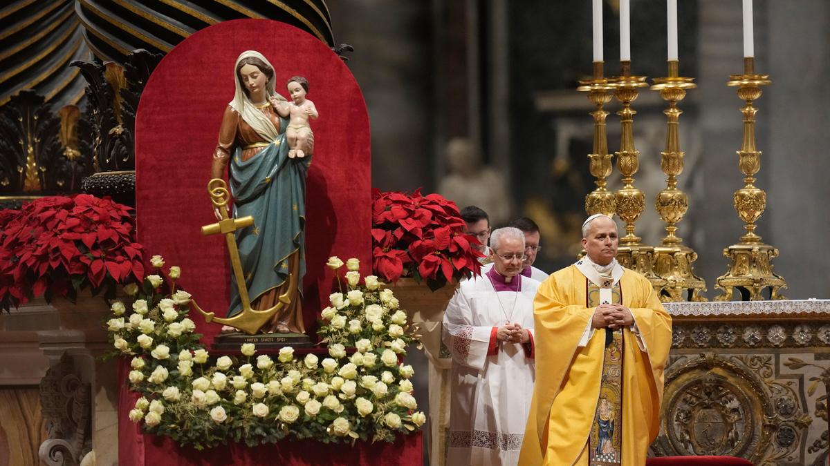 Faithful return to Bethlehem, Pope Leo XIV celebrates his first Christmas Eve Mass at St Peter’s