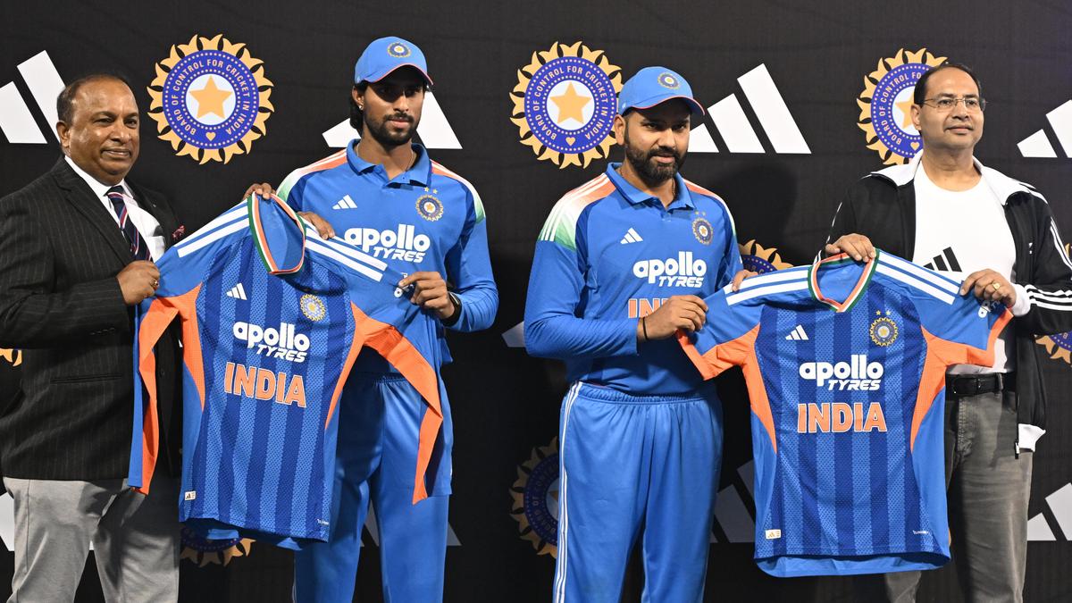 Rohit unveils India’s 2026 T20 World Cup jersey