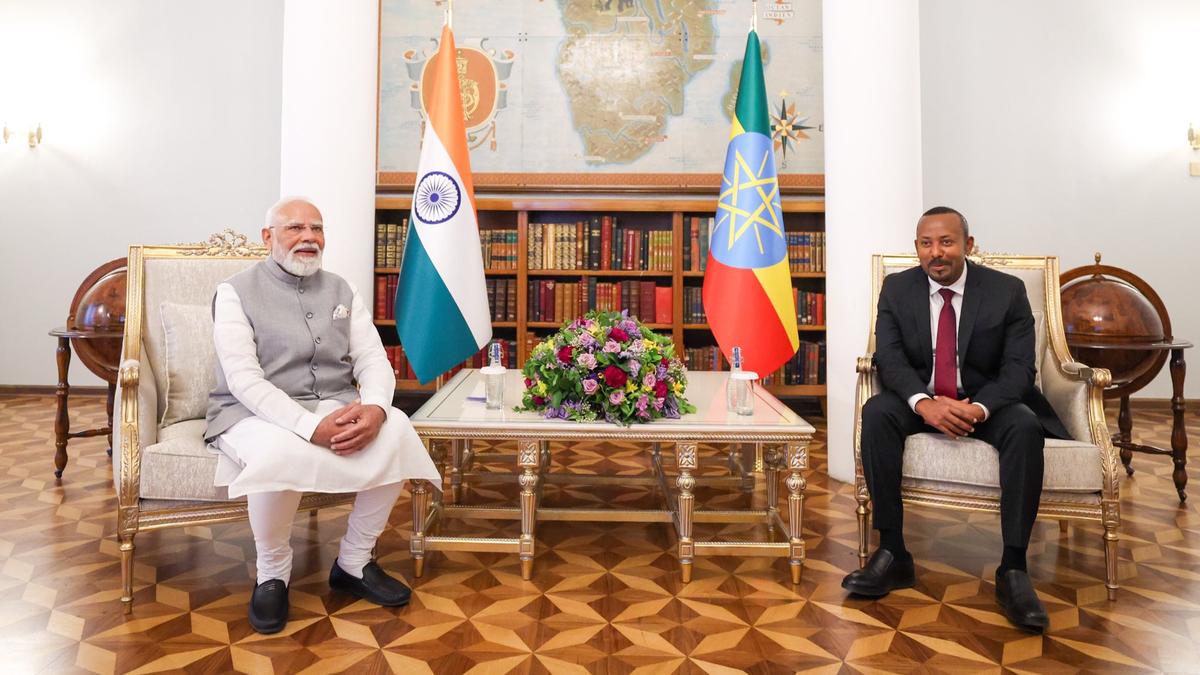 PM Modi conferred with Ethiopia’s highest honour by PM Abiy Ahmed of Ethiopia