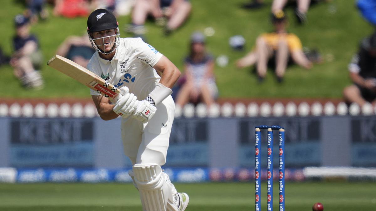 NZ vs WI second Test: Mitch Hay’s half-century on debut helps put New Zealand on top