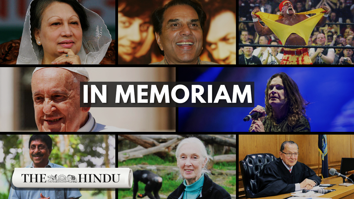 Watch: Remembering personalities who passed away in 2025