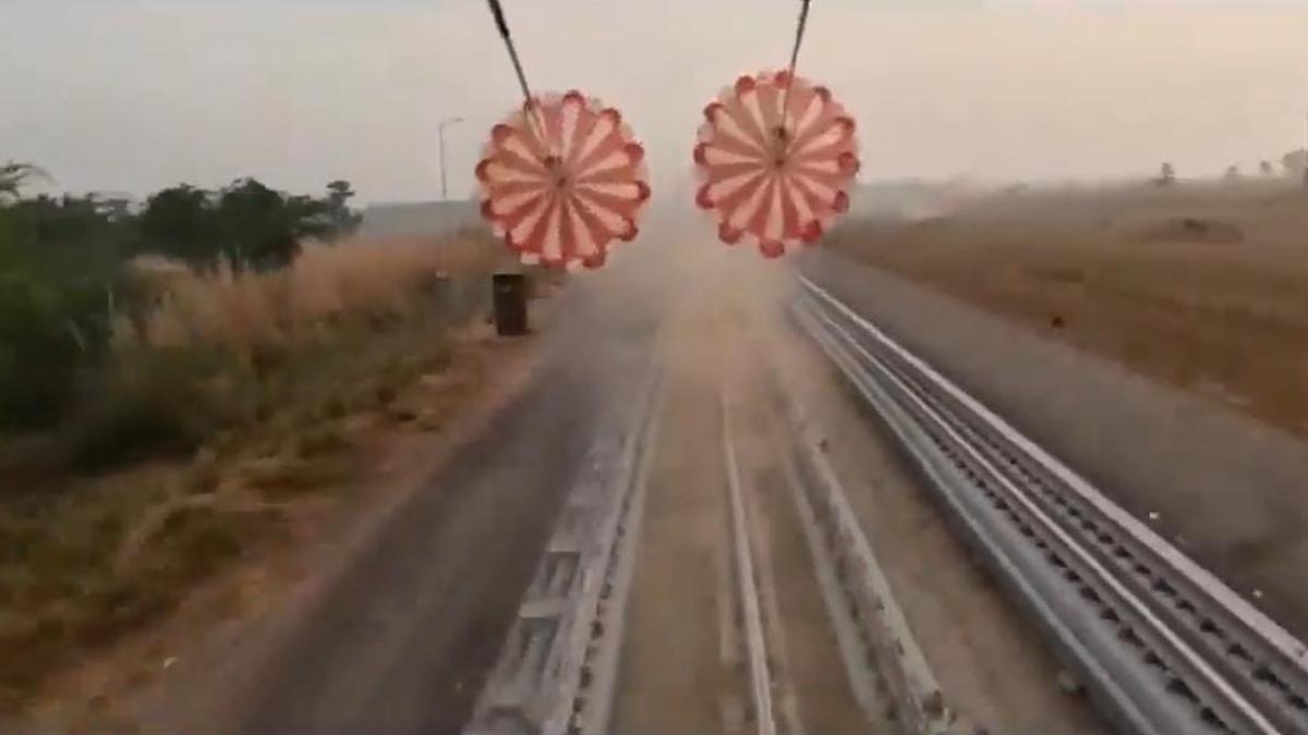 Drogue parachute deployment tests for Gaganyaan mission successful: ISRO