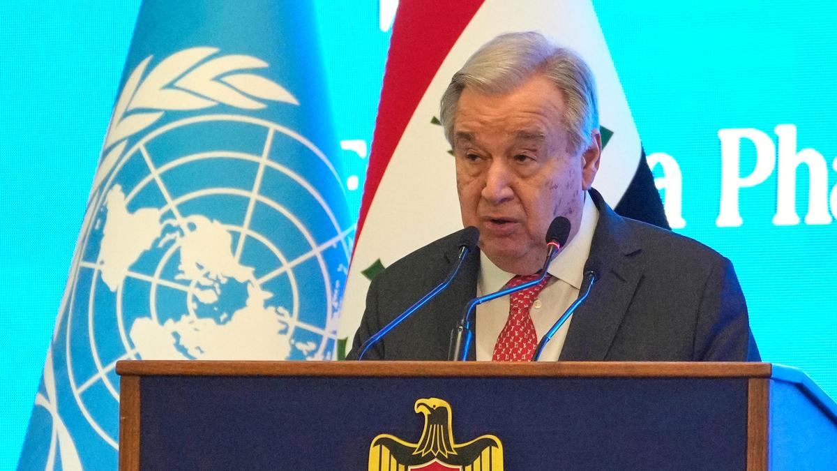 UN chief says six peacekeepers killed in drone strike on a UN facility in Sudan