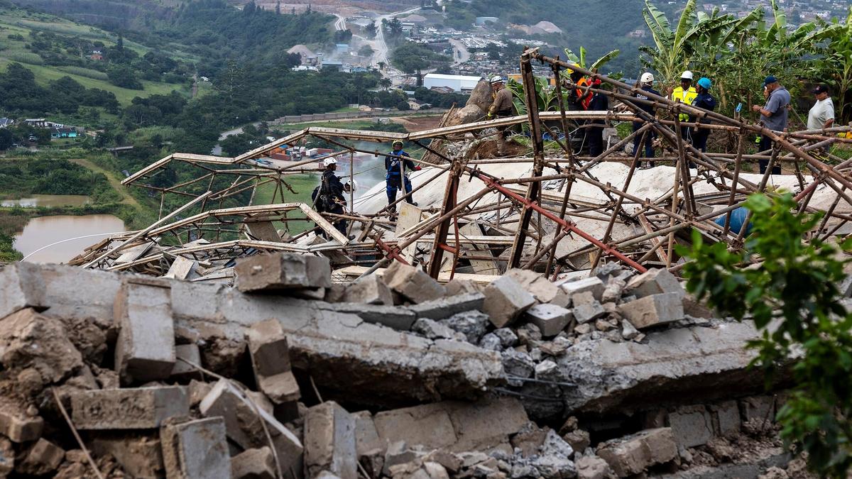 Temple collapse in South Africa: Death toll climbs to four; rescue ops suspended due to weather