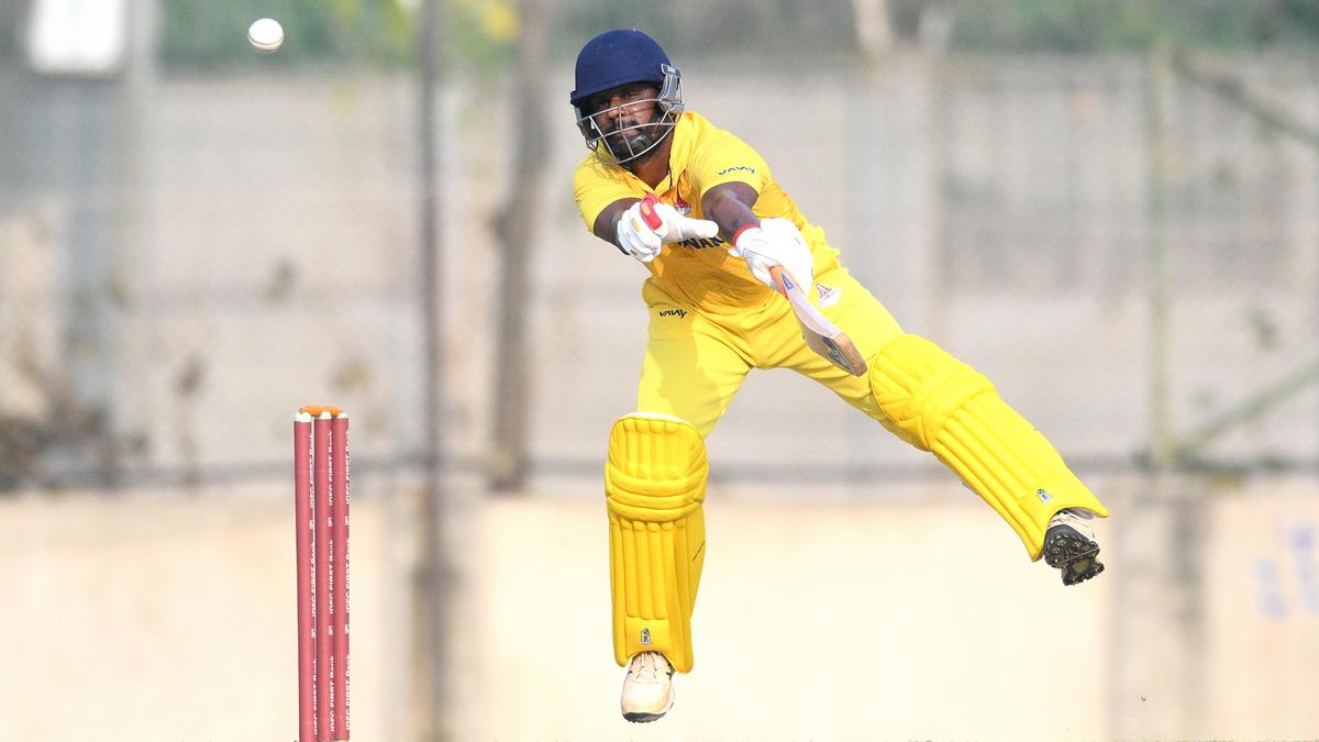 SMAT | Swashbuckling Rajkumar swings it Tamil Nadu’s way against Uttarakhand