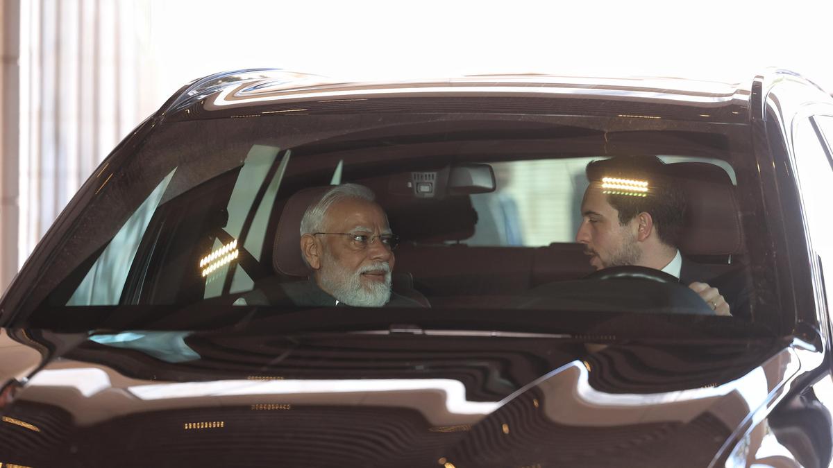 Jordan’s Crown Prince drives PM Modi to country’s largest museum in special gesture