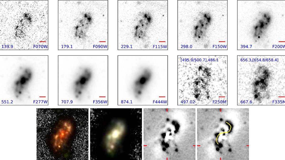 Alaknanda: Indian astronomers spot implausibly old spiral galaxy