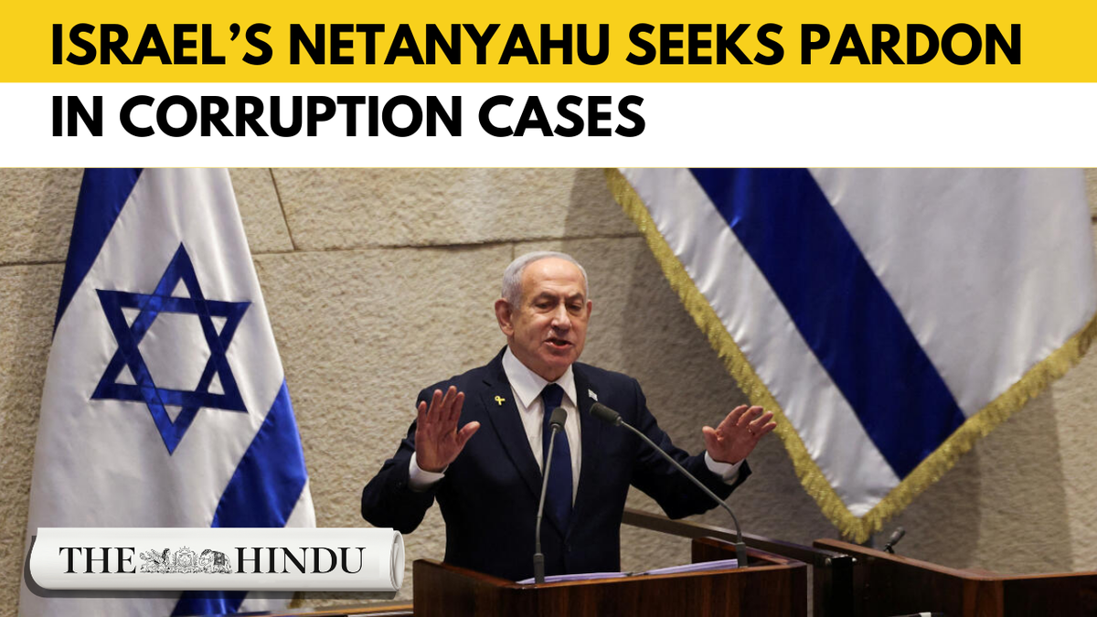 Watch: Israel’s Netanyahu seeks pardon in years-long corruption trial