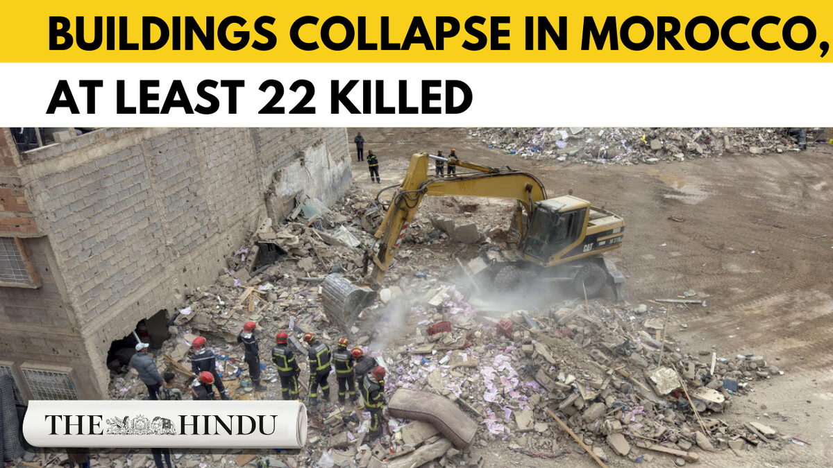 At least 22 killed in collapse of two buildings in Morocco’s Fes