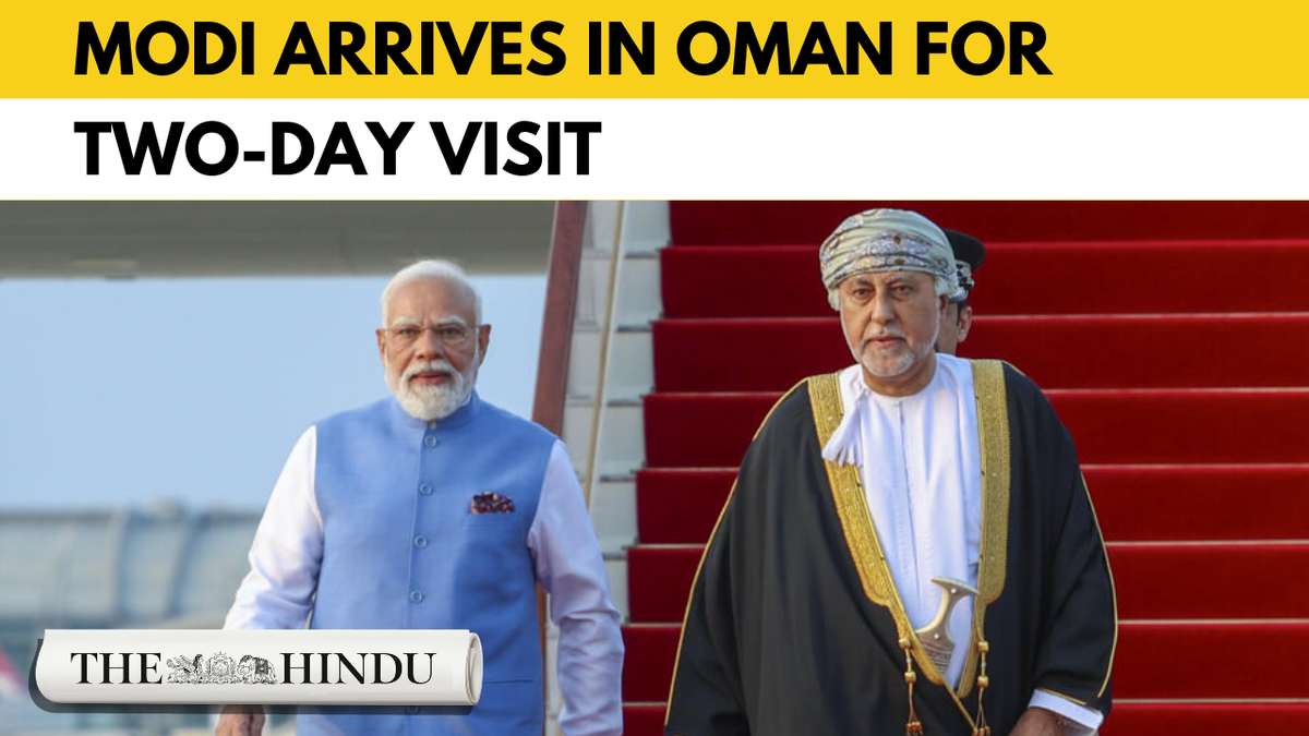 PM Modi arrives in Oman on final leg of three-nation visit