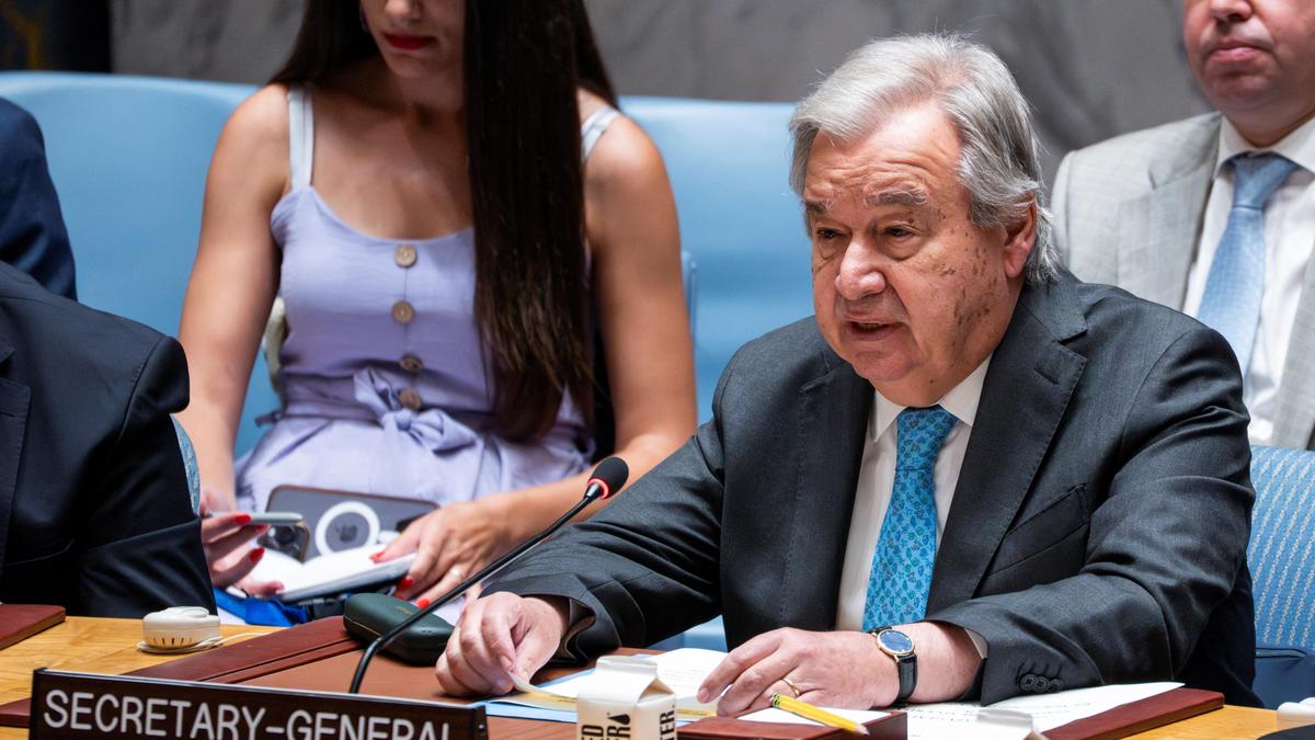 UN chief calls on Israel to reverse NGOs ban in Gaza