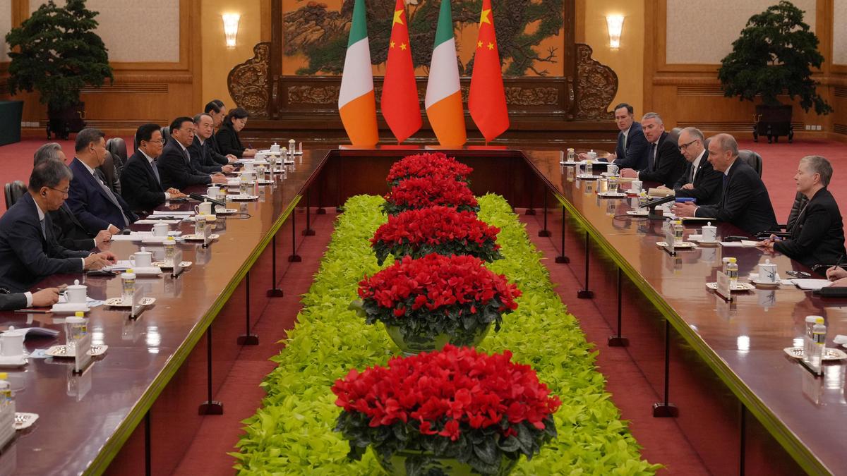 China seeks enhanced ties with Ireland, as leaders meet in Beijing