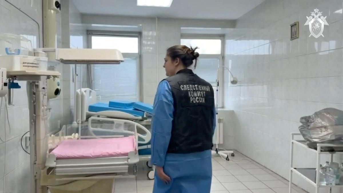 Russia detains top doctors at Siberian hospital after nine babies die