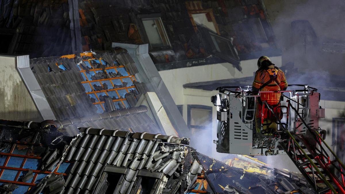 Explosion causes large fire in Dutch town of Utrecht, four injured