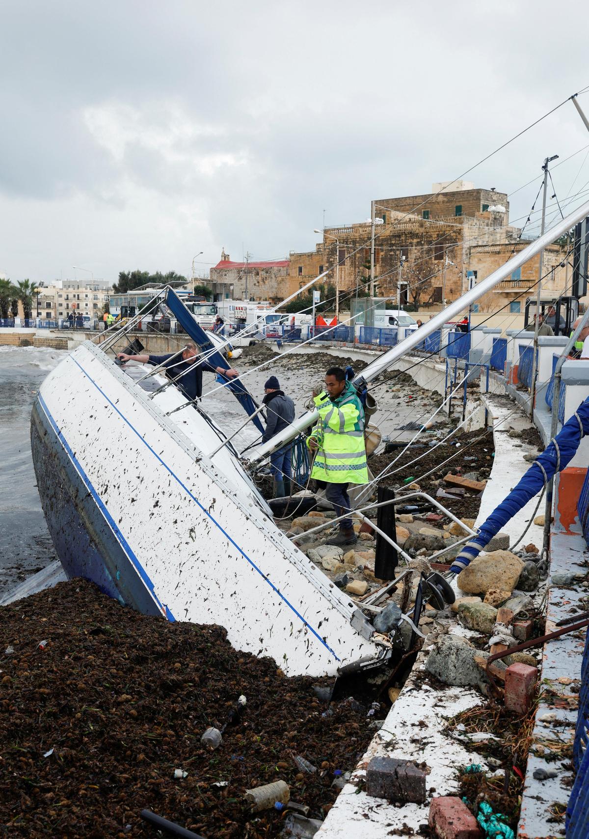 Watch: Cyclone Harry causes 1 billion euro damage in Italy