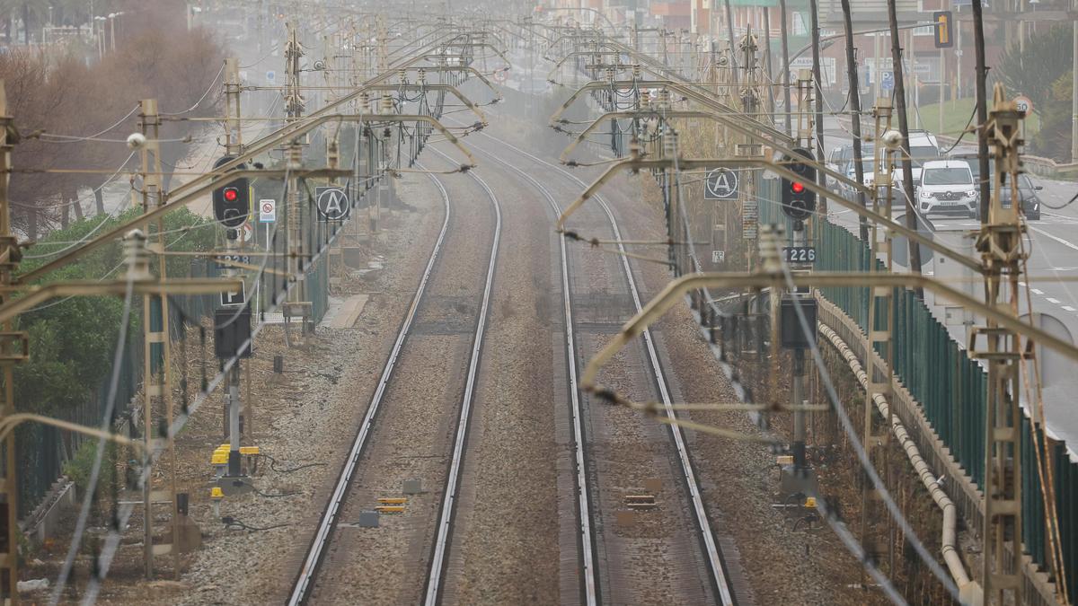 Train crashes into crane in southeastern Spain, several lightly injured