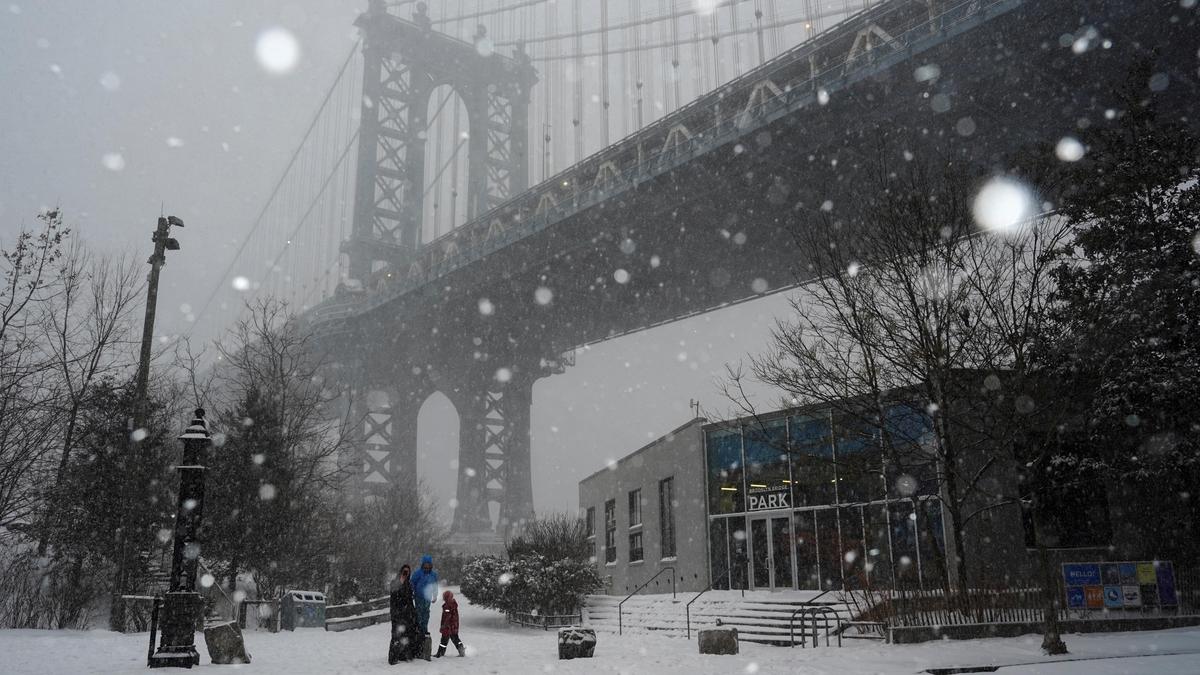 Ice from winter storm leaves million customers without power in U.S.