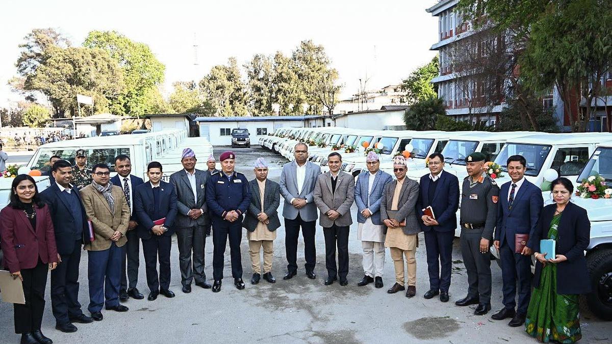 India gifts first tranche of 60 pick-up vehicles to Nepal for March 5 polls