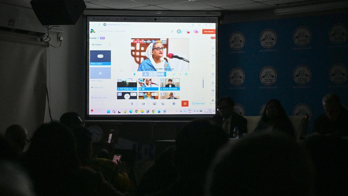 Bangladesh ‘shocked’ and ‘aggrieved’ by Sheikh Hasina press event in Delhi, says it sets ‘dangerous precedent’