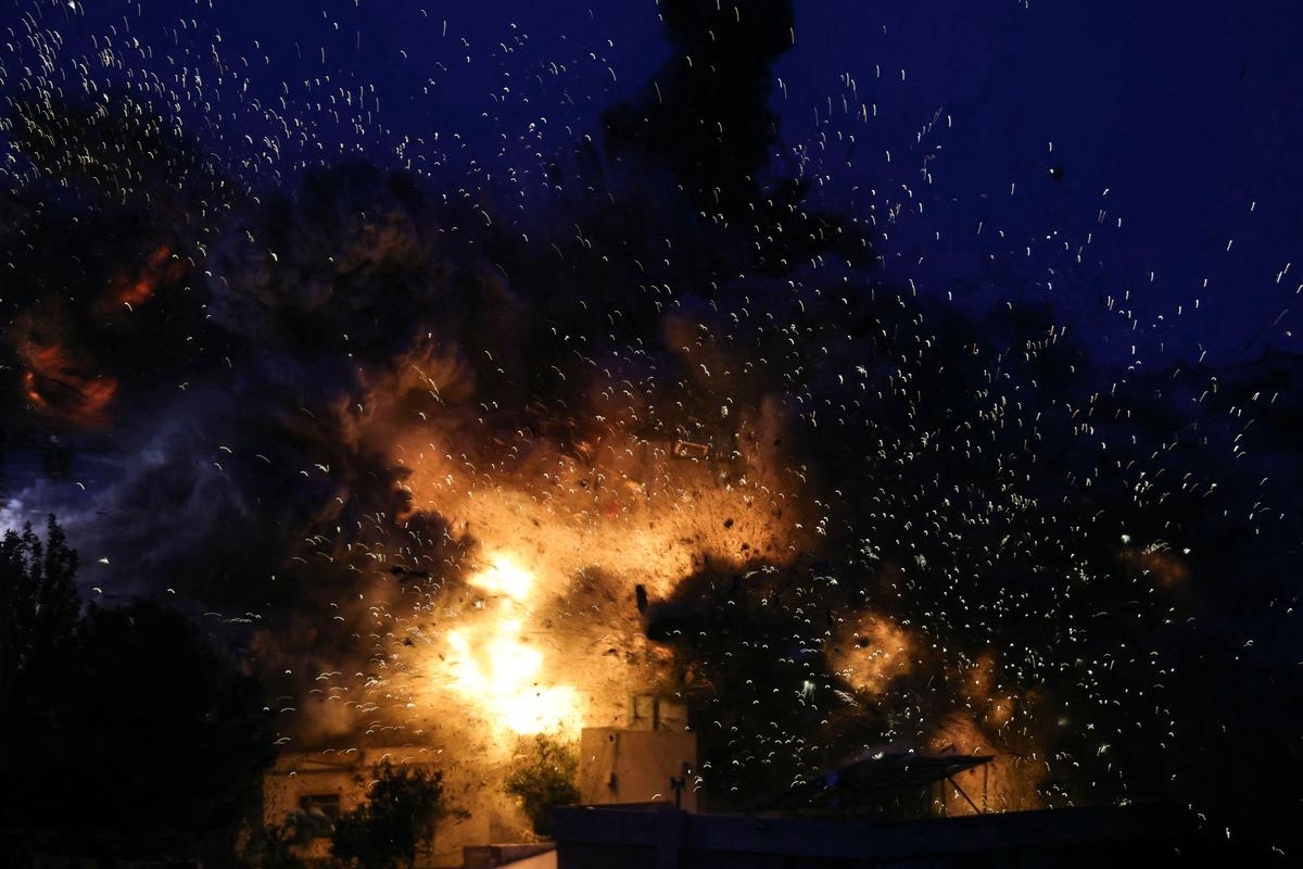 Watch: Israel carries out intense airstrikes on southern Lebanon