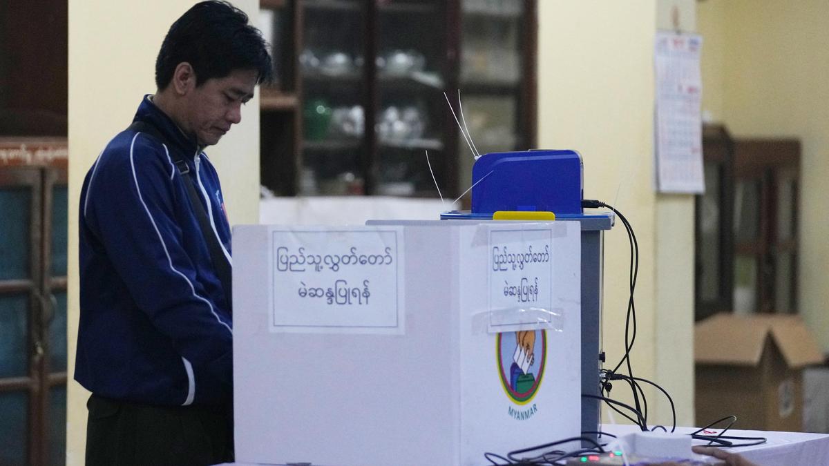Myanmar votes in second phase of military-run election