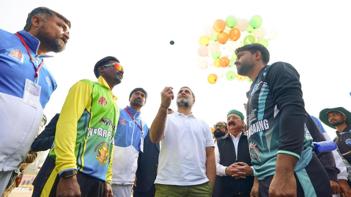 Rahul Gandhi calls BCCI VP Rajiv Shukla, requests cricket academy in Raebareli