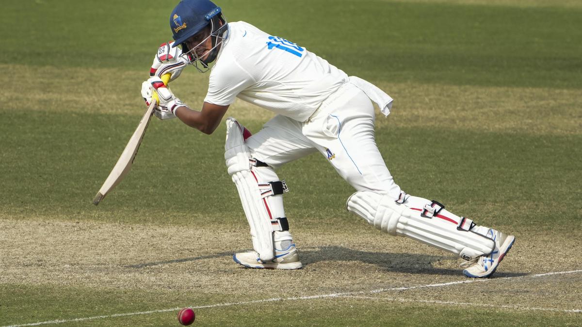 Sudip Chatterjee’s patient knock keeps Bengal afloat on day one