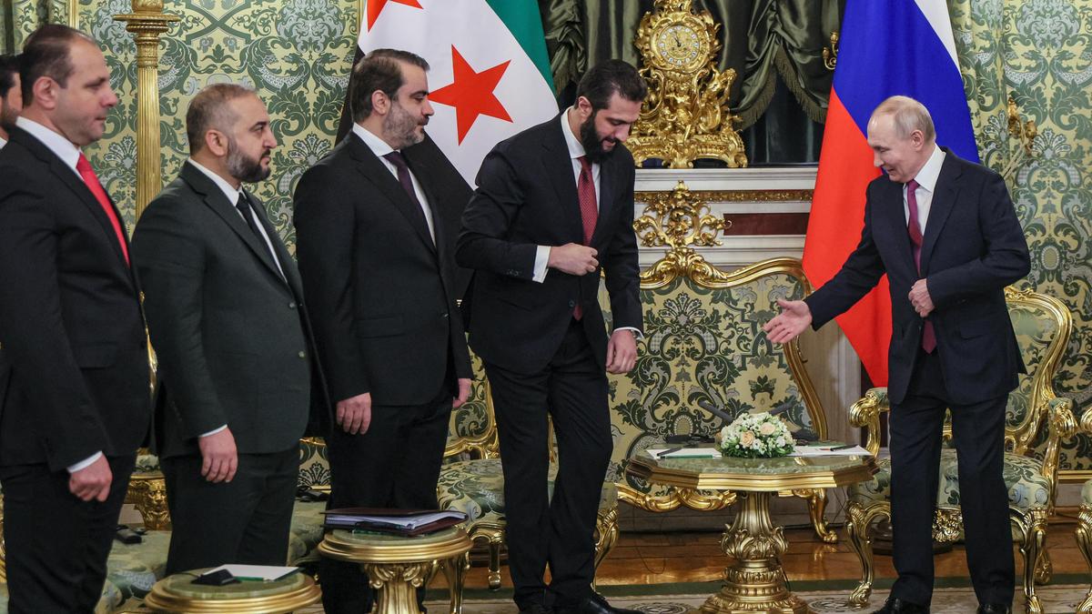 Syrian leader meets Putin, Russia eyes deal on military bases