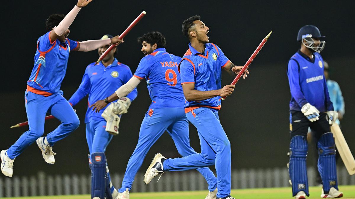 Taide’s timely ton sets up Vidarbha’s maiden Hazare Trophy triumph