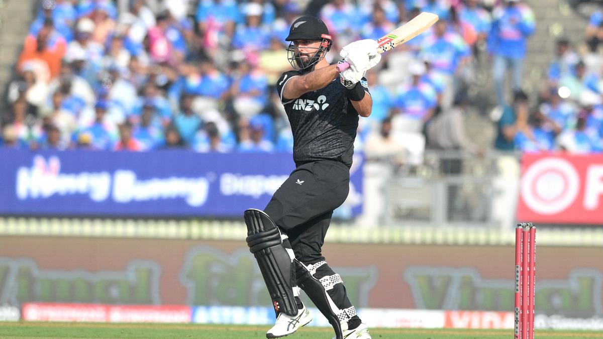 India vs NZ 2nd ODI: Mitchell magic on display as New Zealand levels series