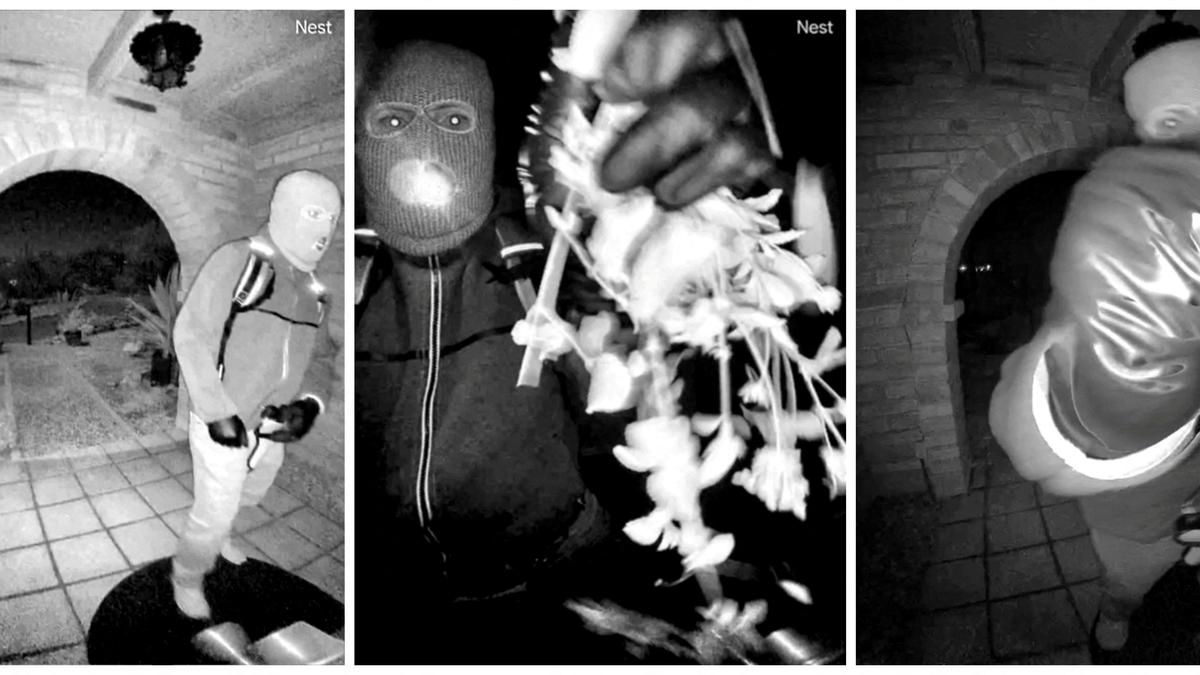 U.S. officials release images of armed person at Nancy Guthrie’s door
