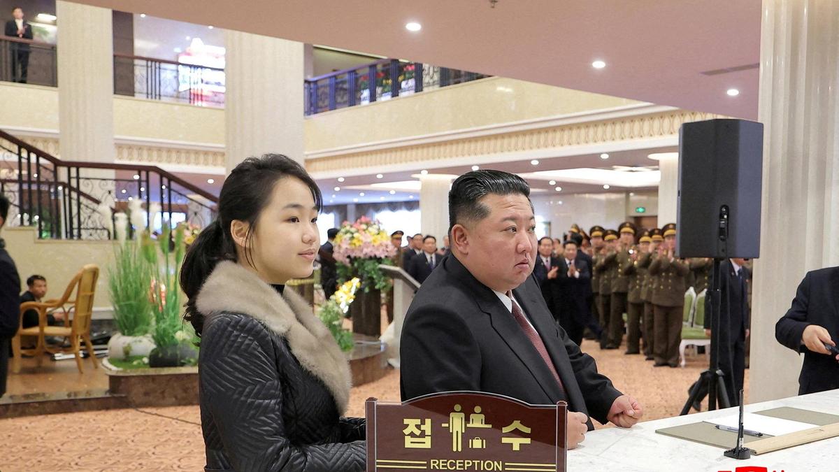 Kim Jong Un’s daughter is close to be designated as future leader, says South Korean spy agency