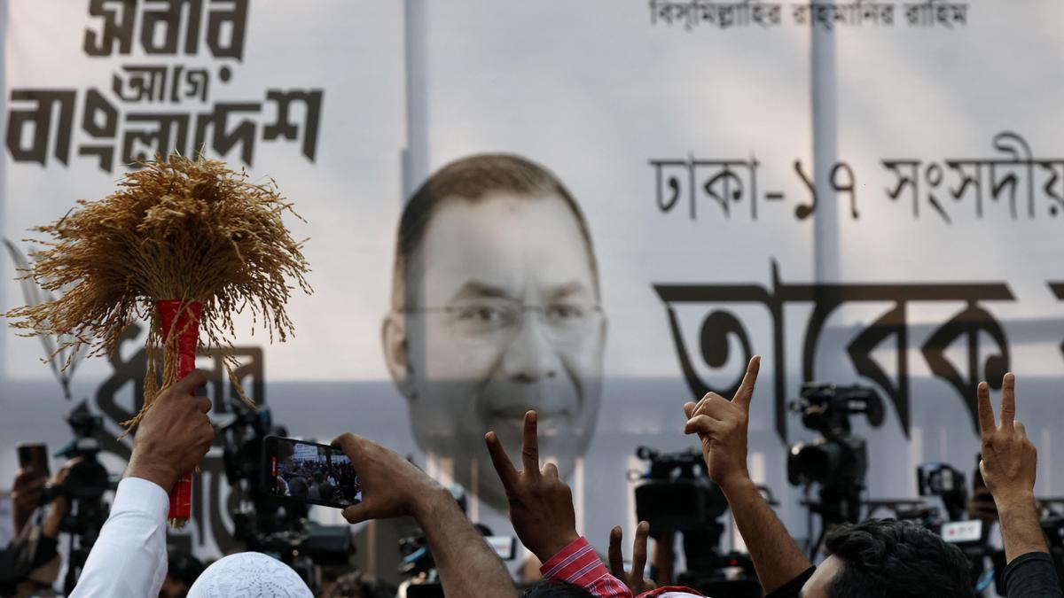 Tarique Rahman’s BNP alliance wins absolute majority of 212 Parliament seats in Bangladesh poll