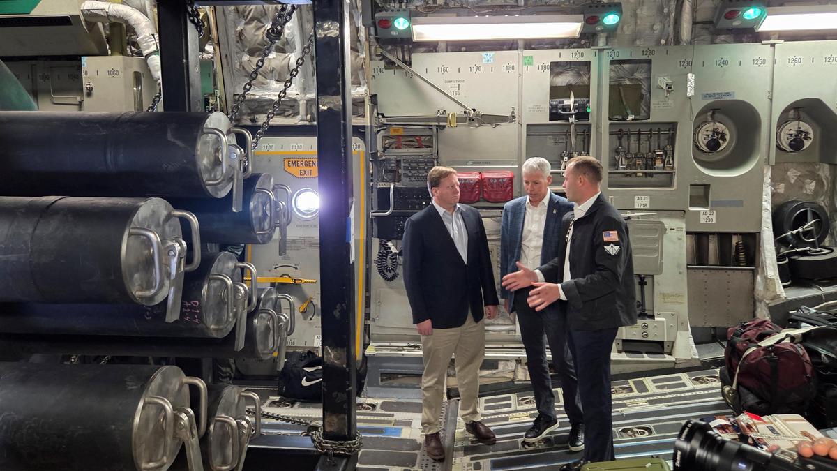 U.S. conducts first air transport of nuclear microreactor in bid to show technology’s viability