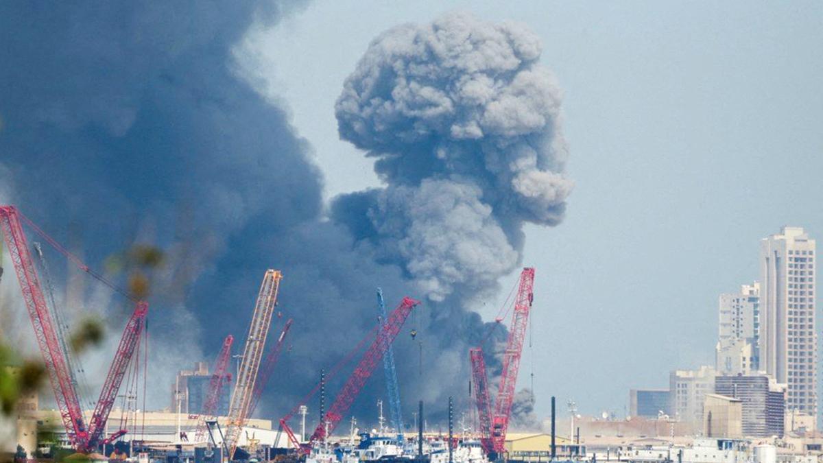 Iran fires missiles at Gulf Arab states, one killed in Abu Dhabi