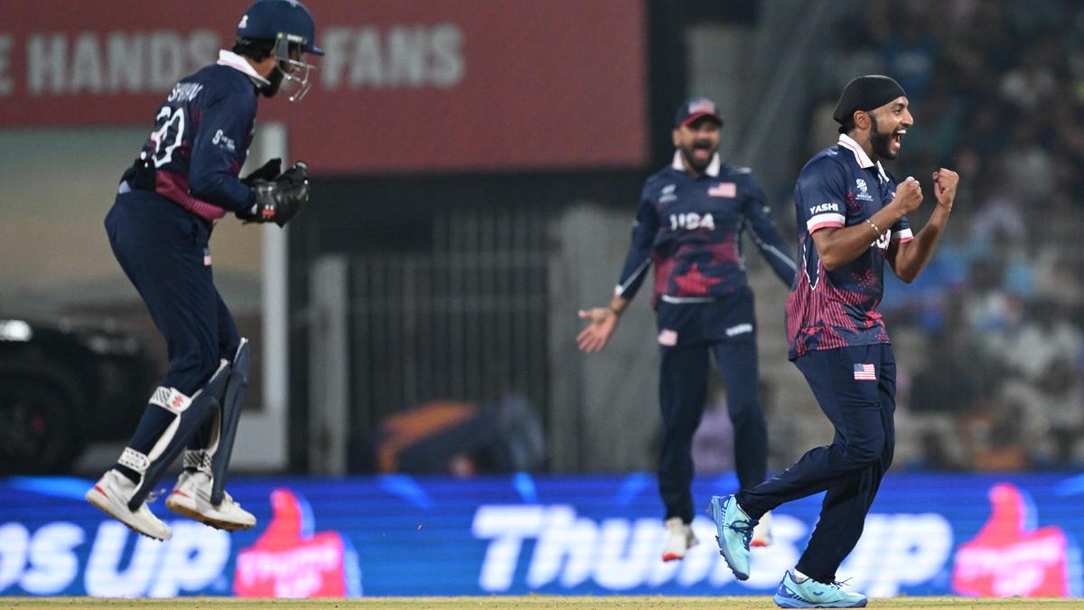 T20 World Cup 2026 | USA routs Netherlands, tastes first win