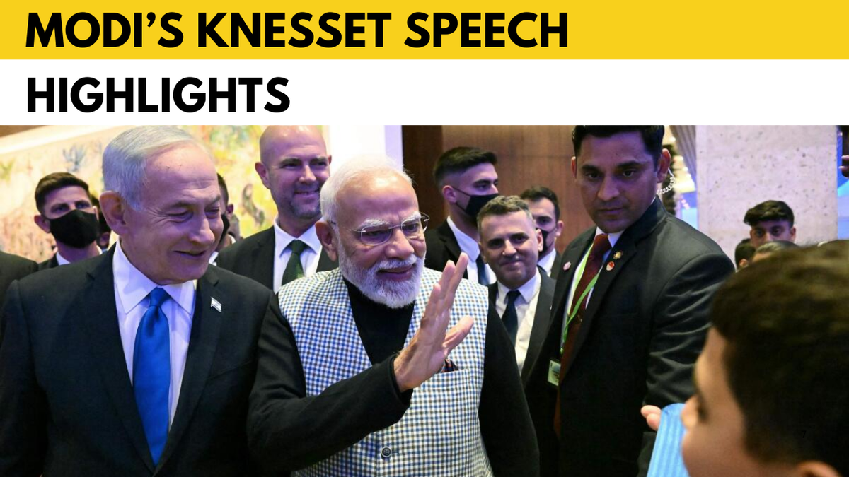 At Knesset, PM Modi condemns October 7 attack ‘barbaric’, vows deeper ties
