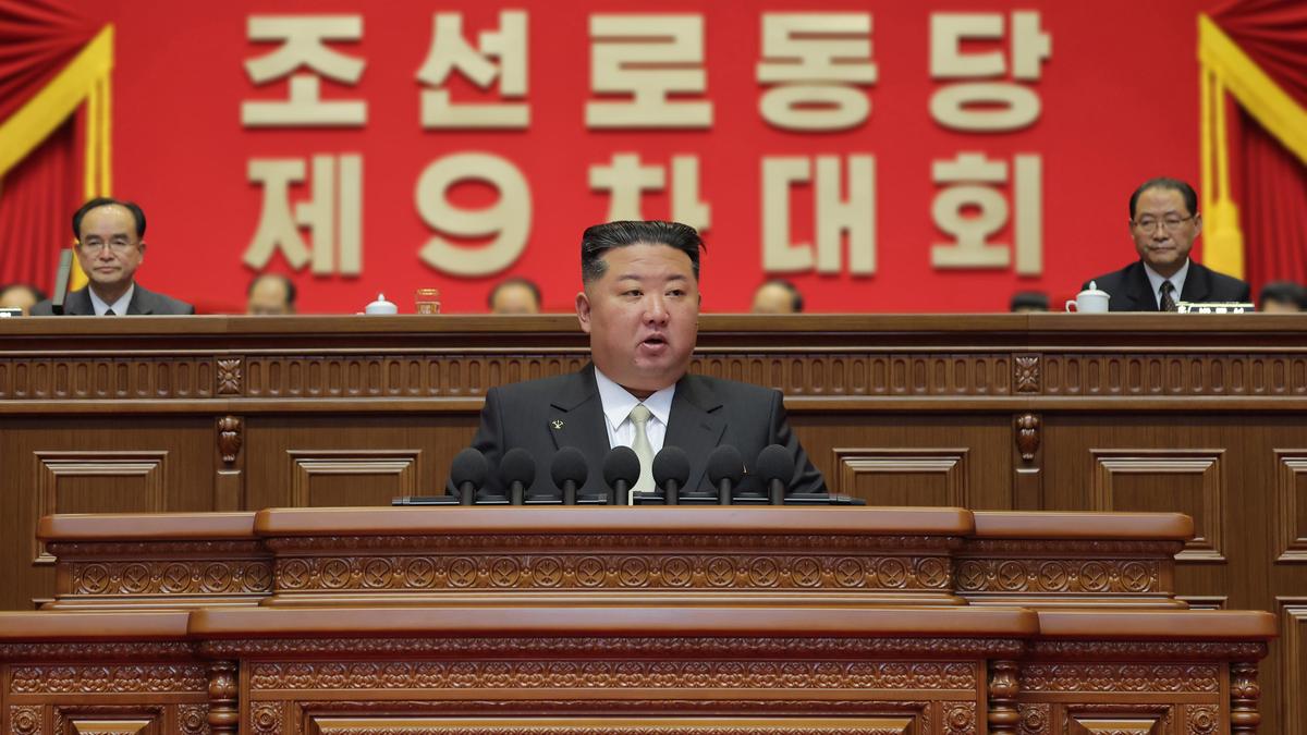 Kim Jong Un opens rare party congress in North Korea