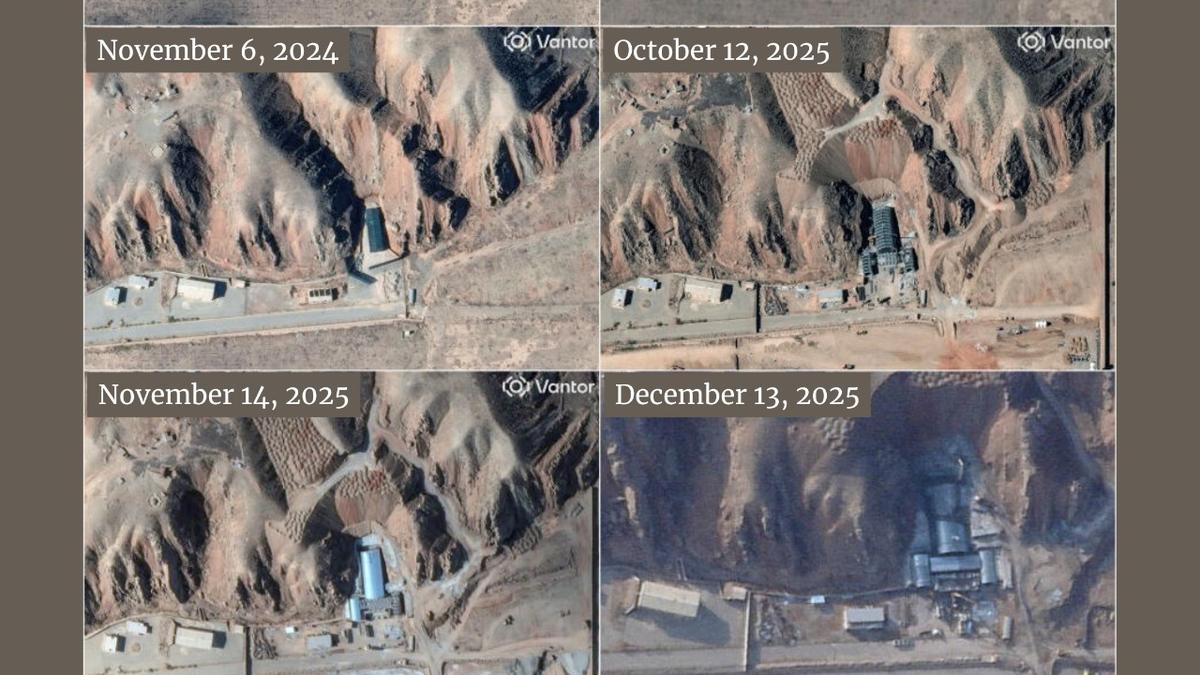 Satellite images show Iran repairing and fortifying sites amid U.S. tensions